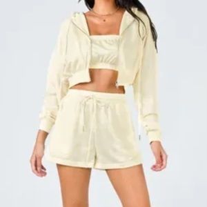 New Princess Polly Three Piece, Yellow Coord Set